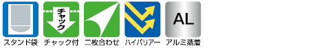 特性と機能アイコン