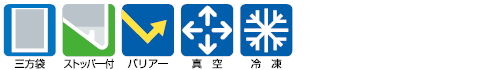 特性と機能アイコン